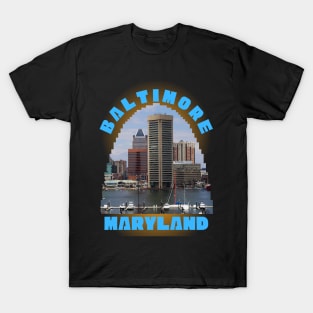 BALTIMORE CITY MARYLAND DESIGN T-Shirt